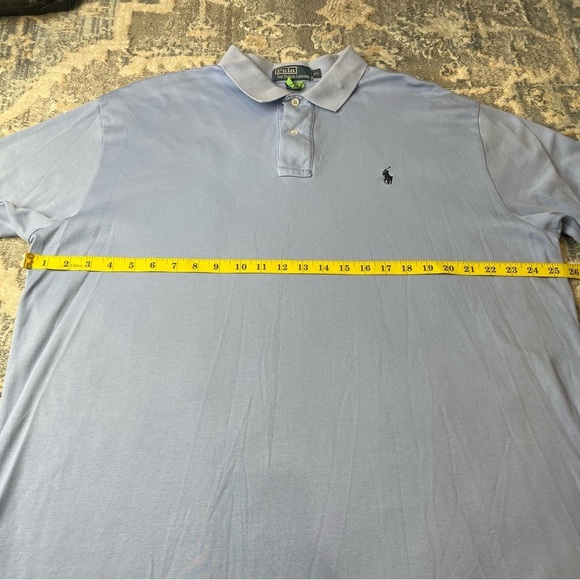Ralph Lauren Men's Sky Blue Polo Shirt - Picture 3 of 4